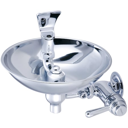 Central Brass Drinking Fountain-Wallmount in Chrome 0366-HX8